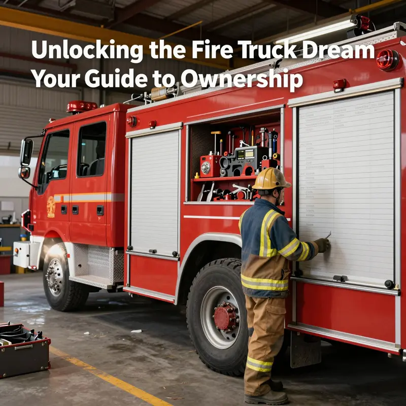 Understanding legal requirements for owning a fire truck is essential for potential owners.