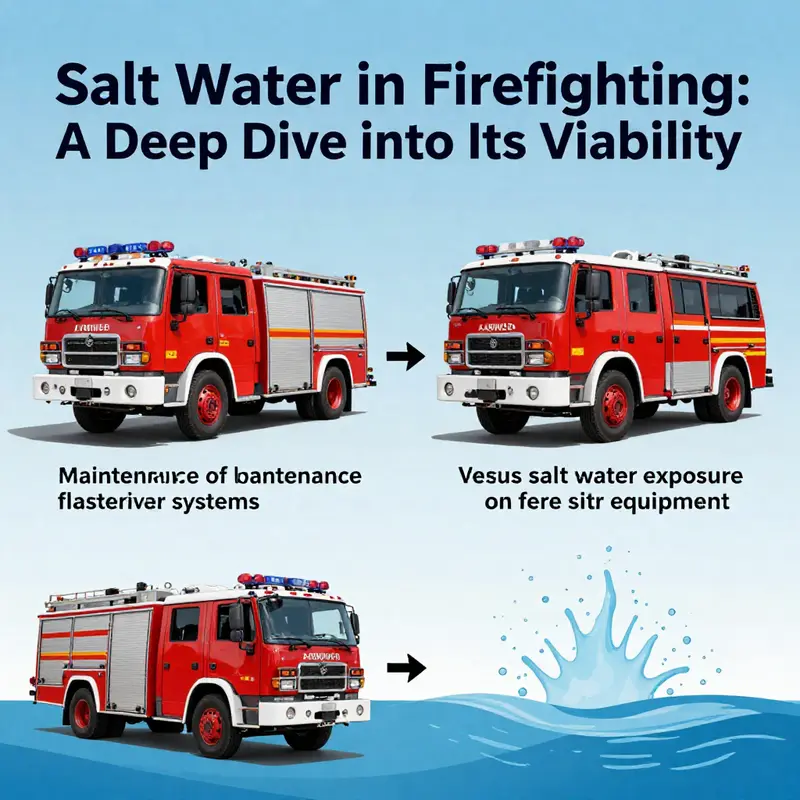 The devastating impacts of saltwater exposure on fire truck equipment.