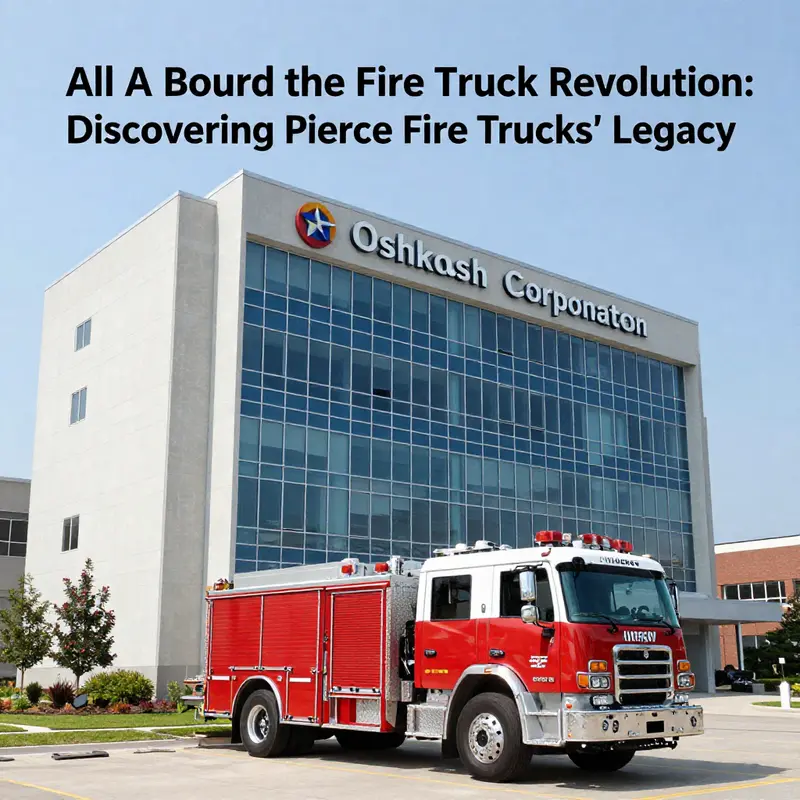 Ownership structure illustrating the relationship between Pierce Fire Trucks and Oshkosh Corporation.