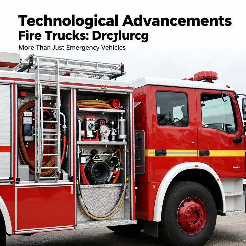 A striking representation of fire safety, depicting the vital role of fire trucks in operations.