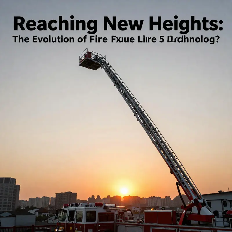 Standard fire truck ladders typically reach heights of about 50 meters, suitable for many urban emergencies.