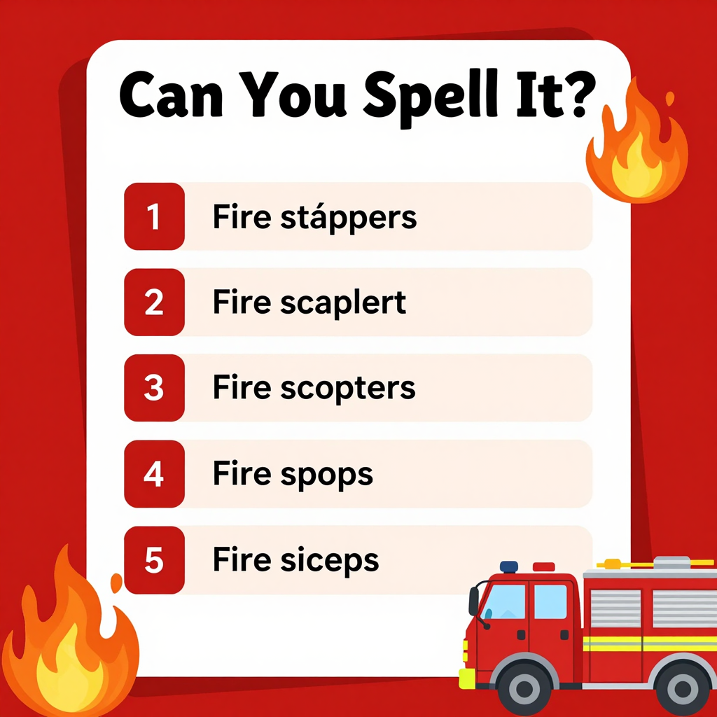 Fun Spelling Quiz