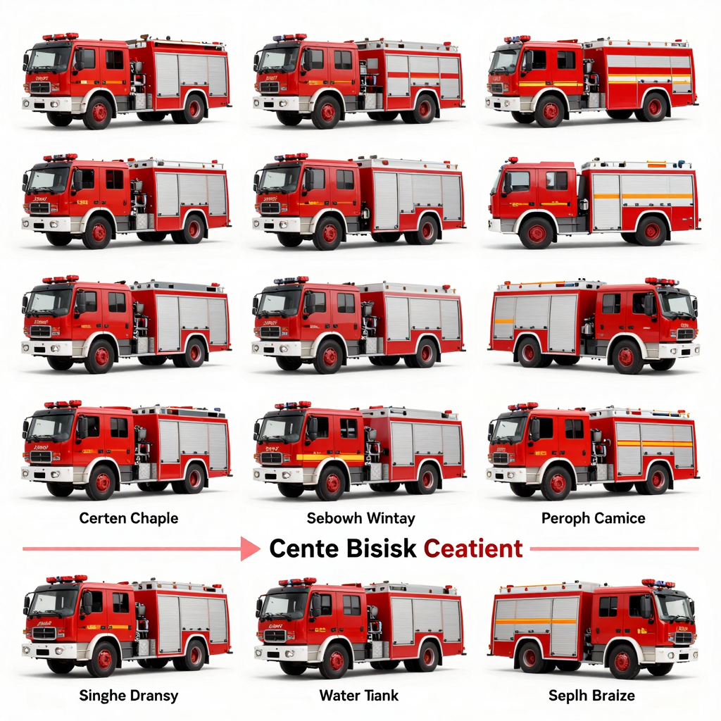 Fire Truck Model Comparison