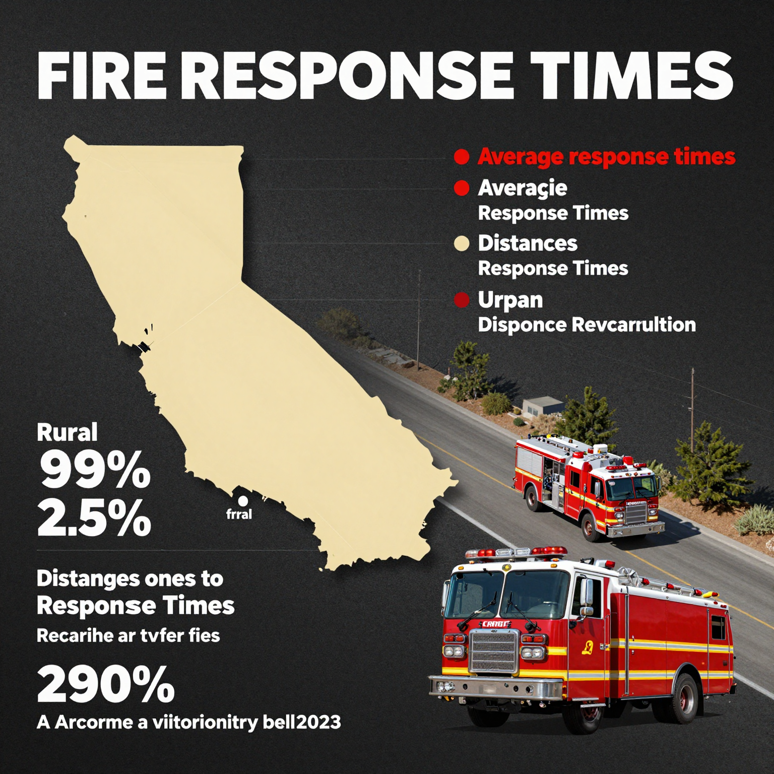 Fire Response Times Infographic