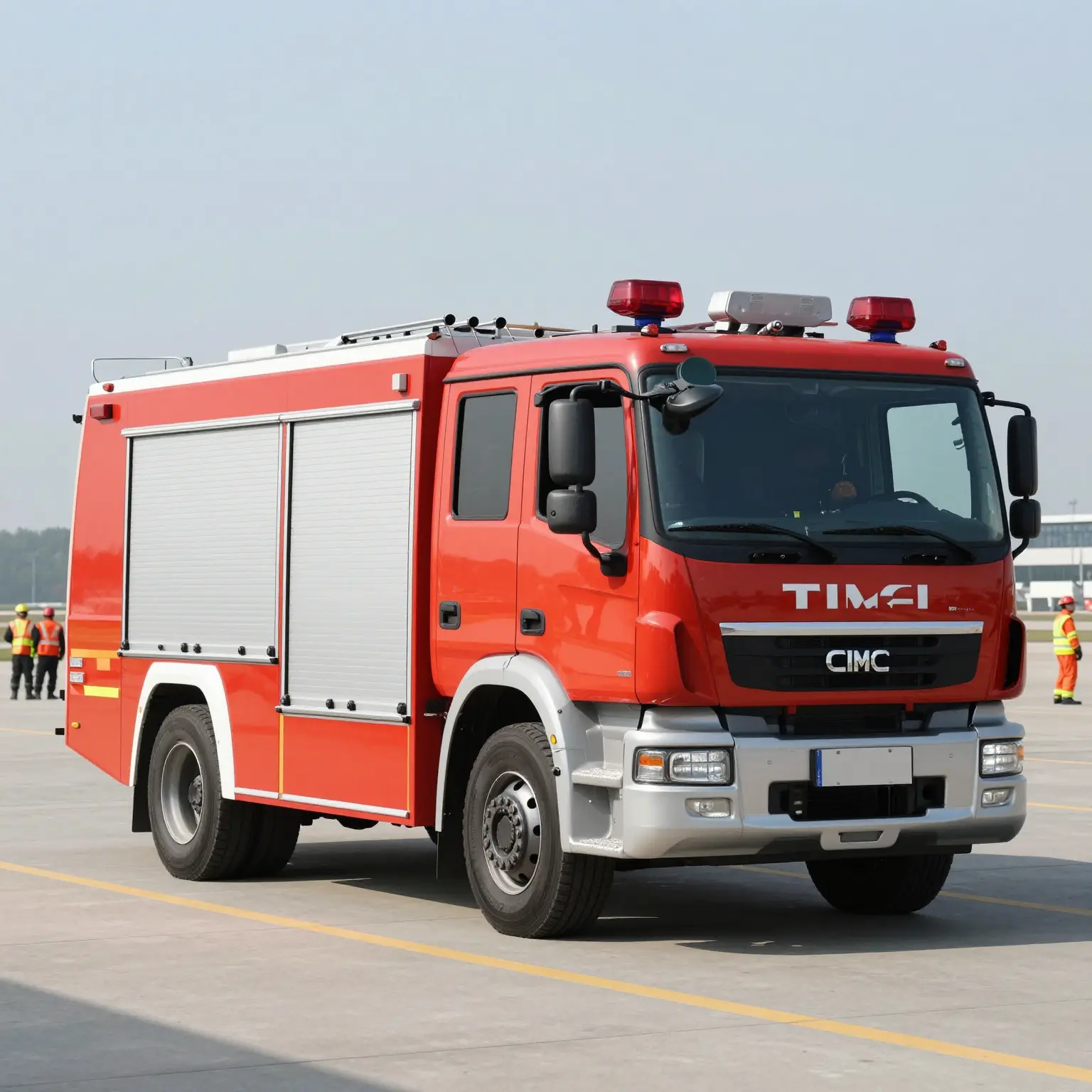 CIMC Tianda Fire Truck at Narita Airport