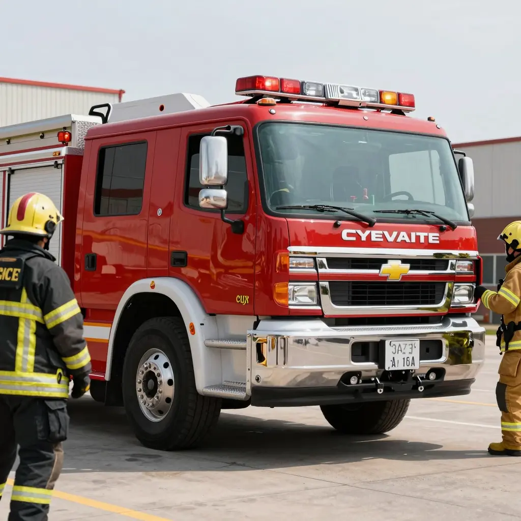Modern Chevy Fire Truck