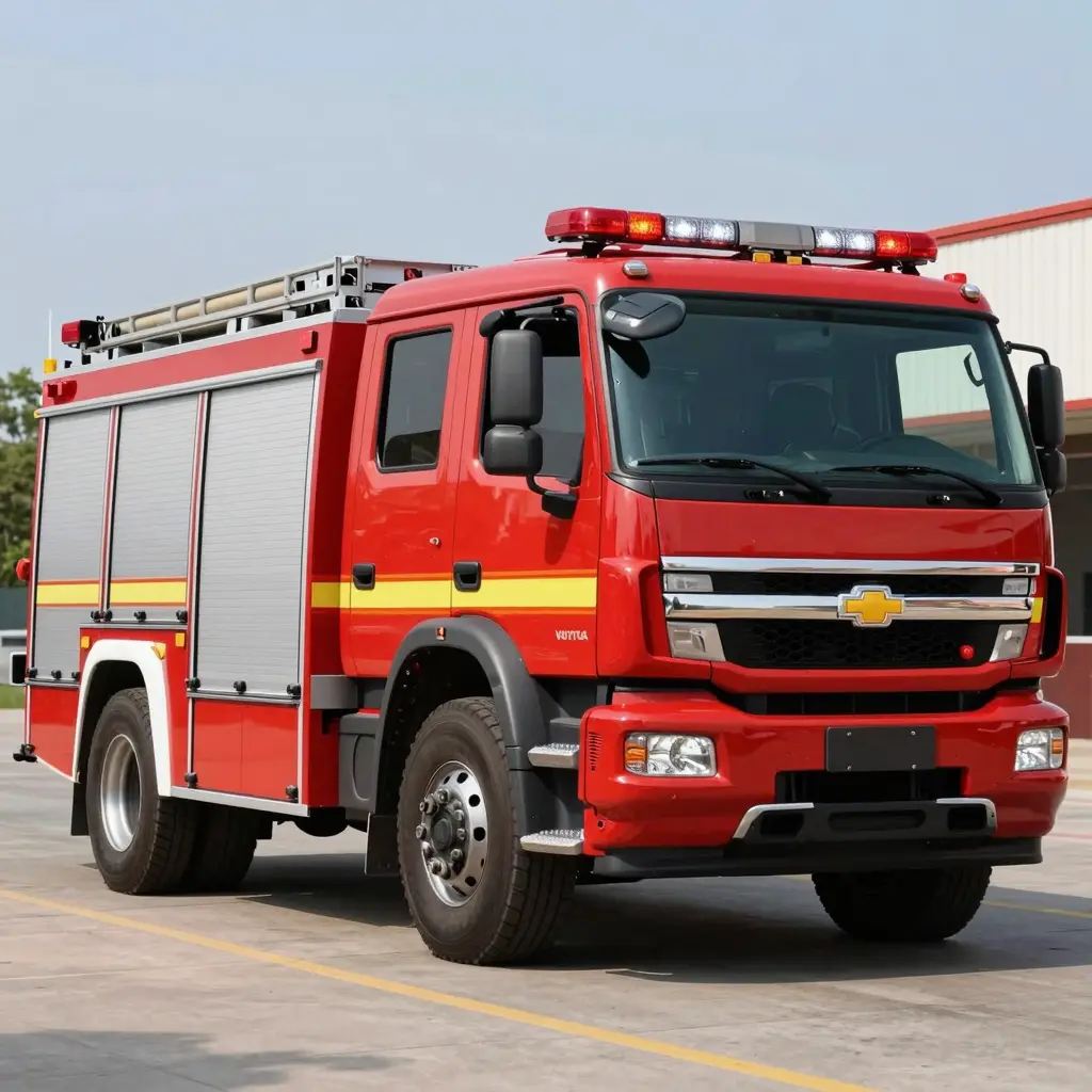 Modern Chevy Fire Truck