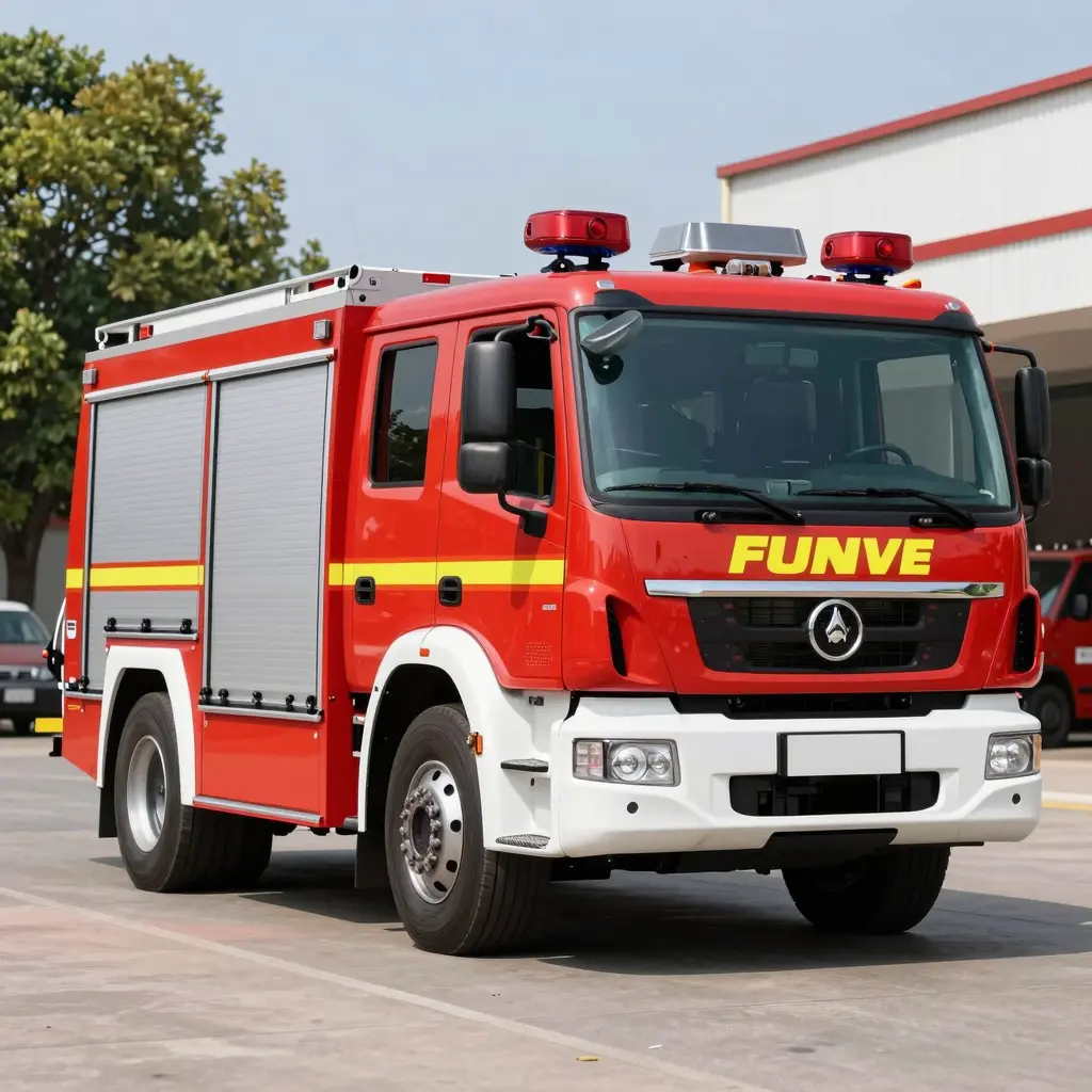 Modern Fire Truck
