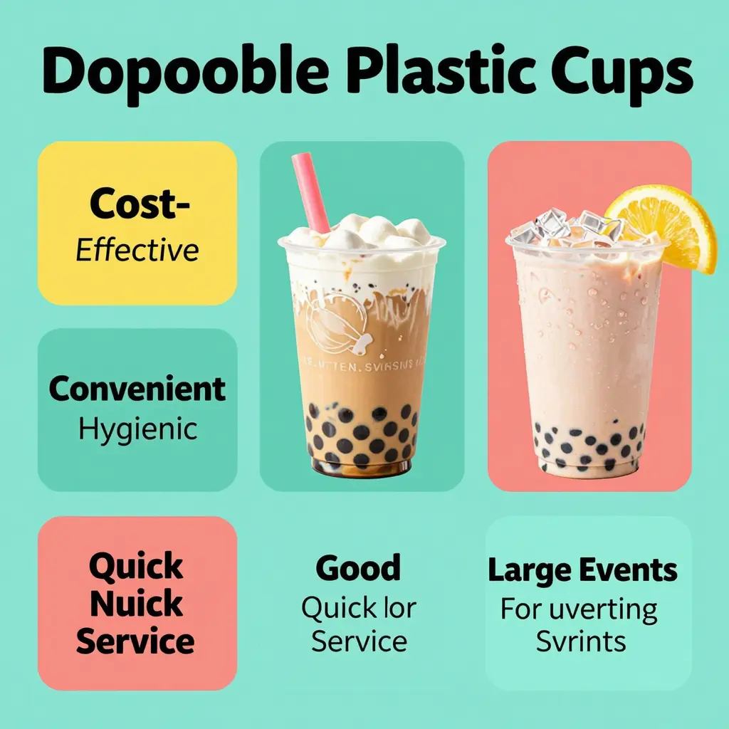 Benefits of Disposable Plastic Cups