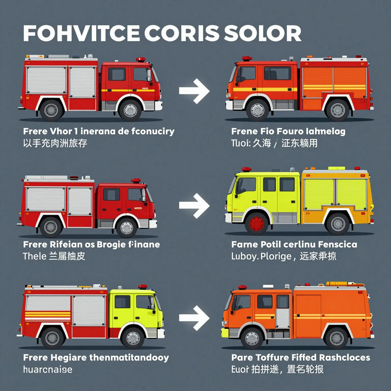Significance of Fire Truck Colors